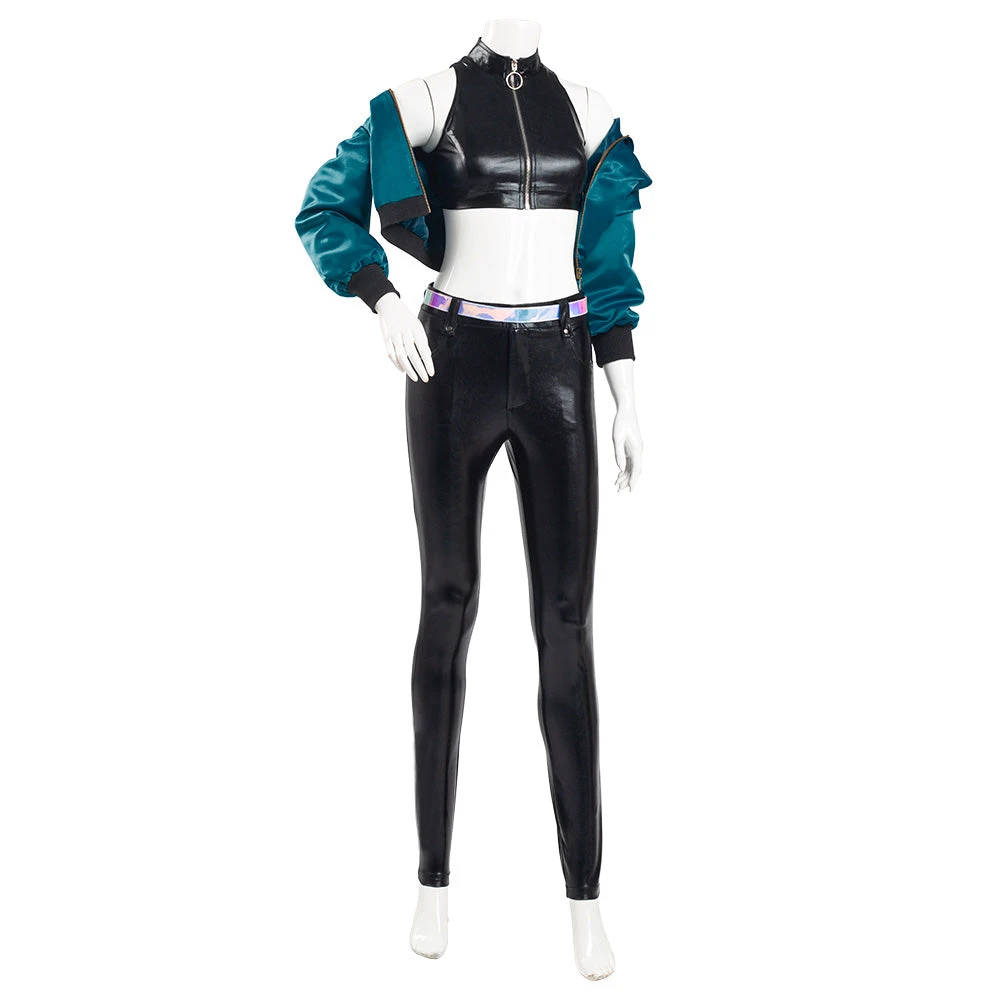 League Of Legends LOL KDA Kaisa Pantalon Manteau Halloween Carnaval Cosplay Costume 6 League Of Legends LOL KDA Kaisa Pantalon Manteau Halloween Carnaval Cosplay Costume – Image 4