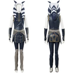 Star Wars: Clone Wars Season 7 Ahsoka Tano Tenue Femme Halloween Carnaval Cosplay Costume 21 Star Wars: Clone Wars Season 7 Ahsoka Tano Tenue Femme Halloween Carnaval Cosplay Costume -Newcossky 72192ac958d81bc6cc5b647567fd157d