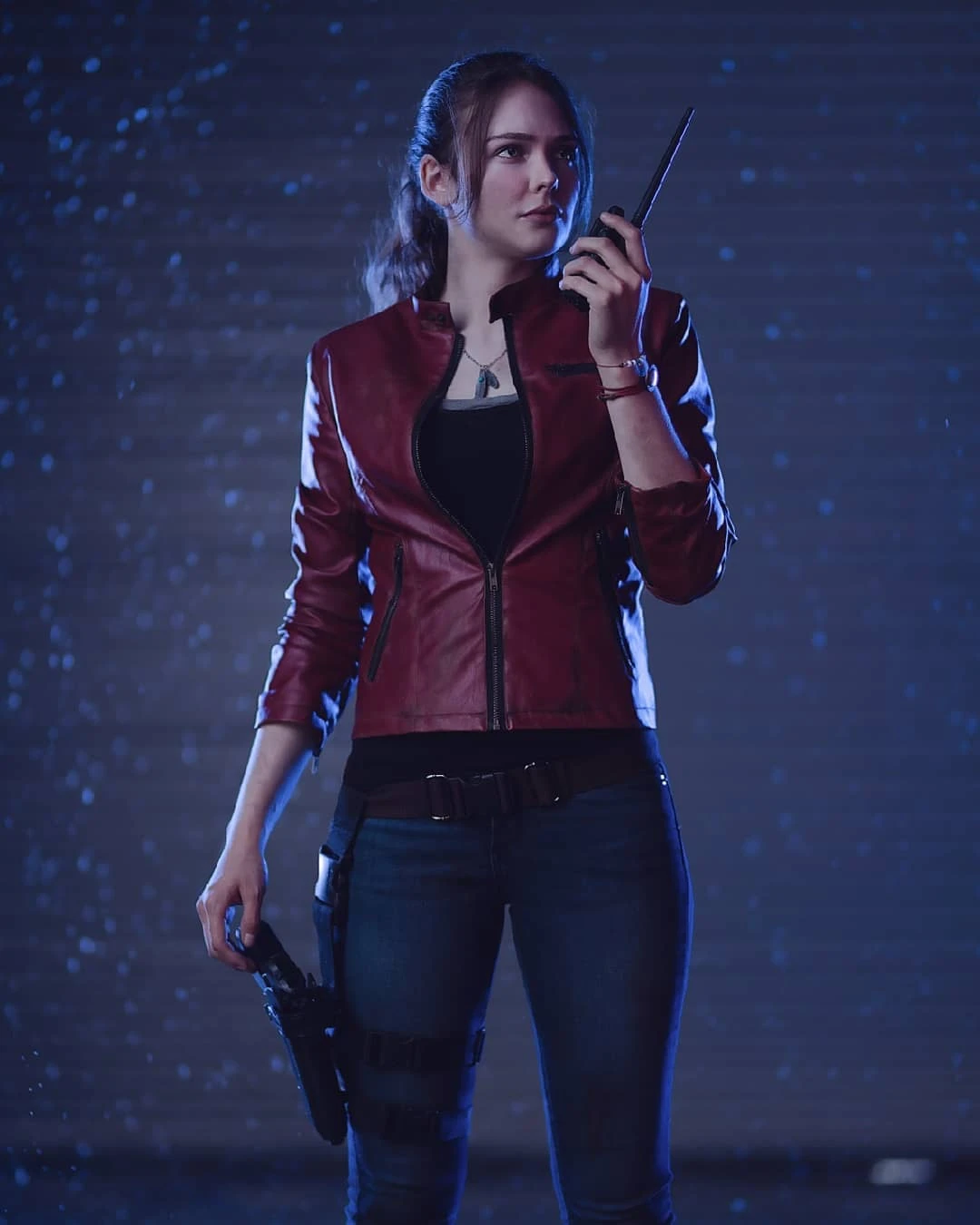 Resident Evil 2 Remake Claire Redfield Cosplay Costume 12 Resident Evil 2 Remake Claire Redfield Cosplay Costume – Image 10