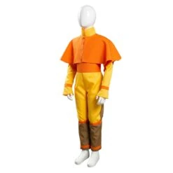 Avatar: The Last Airbender Aang Costume Enfant Cosplay Costume -Newcossky 751a0c53d3eb20b098c5312077963bb0