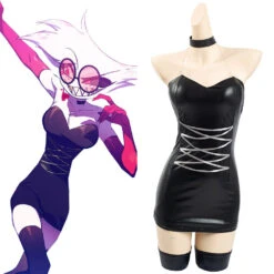 Hazbin Hotel Angel Dust Halloween Carnaval Cosplay Costume