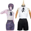 Adulte Chainsaw Man Reze Chemises Pantalon Cosplay Costume -Newcossky 7a1adc6104ed19ce3ccf98dbc5620231