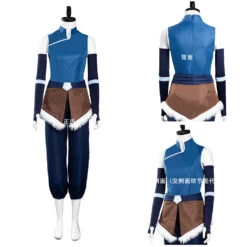 Avatar:The Legend Of Korra Season 4 Korra Halloween Carnaval Cosplay Costume -Newcossky 7ab835ecff410fcbe2f3138da603fe13