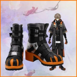 Vtuber Luxiem Alban Knox Cosplay Chaussures 9 Vtuber Luxiem Alban Knox Cosplay Chaussures -Newcossky 82116ce5f42501e73d26c0127dd263b1