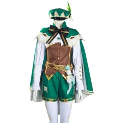 Adulte Femme Genshin Impact Venti Ensemble Uniform Cosplay Costume -Newcossky 84557e5d18b14d11c8f5740b3bcf1ff7
