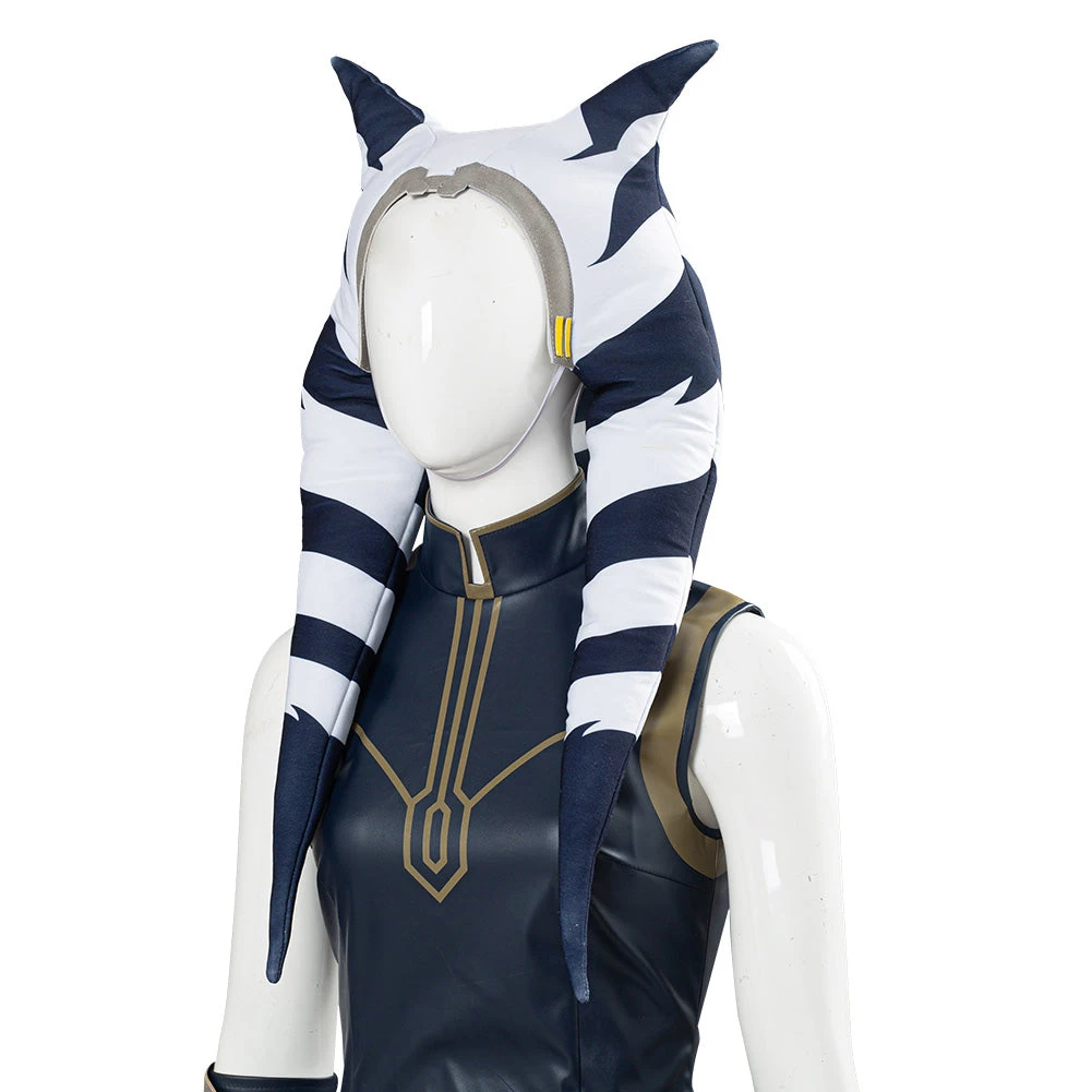 Star Wars: Clone Wars Season 7 Ahsoka Tano Tenue Femme Halloween Carnaval Cosplay Costume 9 Star Wars: Clone Wars Season 7 Ahsoka Tano Tenue Femme Halloween Carnaval Cosplay Costume – Image 7