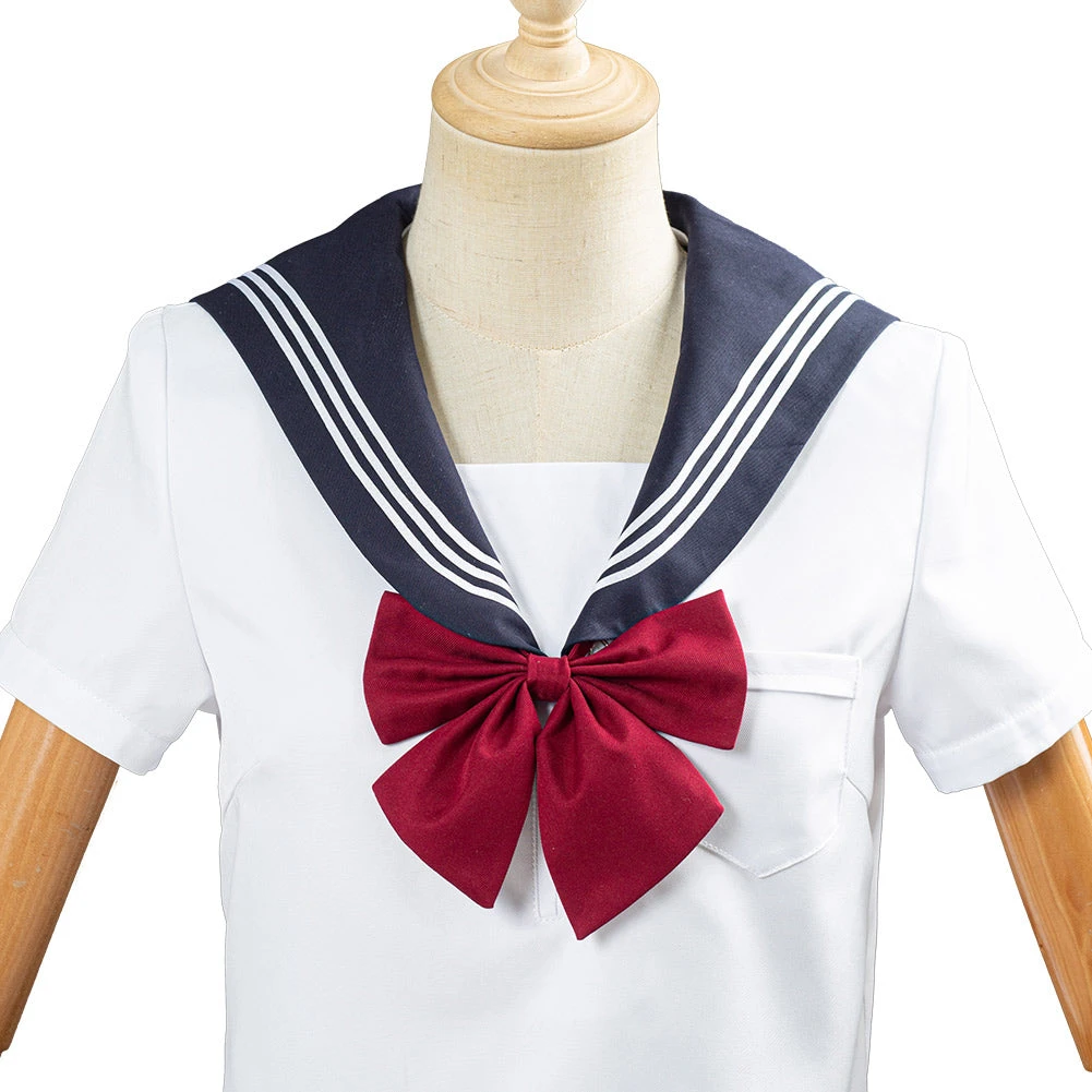 Court Uniforme De Marin Été Jupe Tenue JK Lycée Uniforme Classe Uniforme Etudiant Cosplay Costume 7 Court Uniforme De Marin Été Jupe Tenue JK Lycée Uniforme Classe Uniforme Etudiant Cosplay Costume – Image 5