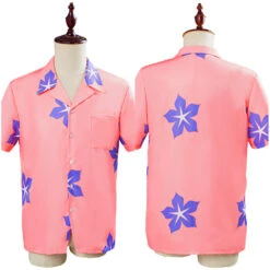 Great Pretender Laurent Thierry Chemise à Manches Courtes Pour Homme Halloween Carnaval Cosplay Costume -Newcossky 8a21bf6e55c08224bd7b5da4e4929c33