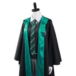 Harry Potter Slytherin Serpentard Tenue Femme Cosplay Costume -Newcossky 8c9105beaf306585cd4335b5752ec586