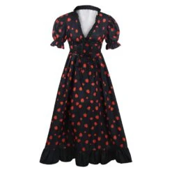 SPY×FAMILY Anya Forger Robe En Fraise Cosplay Costume -Newcossky 8e64fa7ef30a25d2786241fedb41c76c