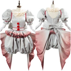 Horror Pennywise Le Costume De Clown Aux Femmes Halloween Carnaval Cosplay Costume -Newcossky 8eb7deb483d5a644cf20cc19f8478124