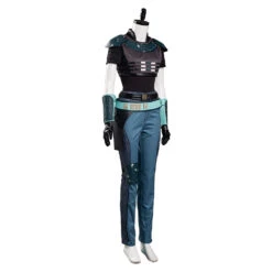Mandalorian Cara Dune Uniforme Halloween Cosplay Costume -Newcossky 8eea1b500ec10159ee6a69d37fb492ea