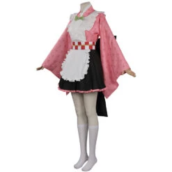 Demon Slayer Kimetsu No Yaiba Kamado Nezuko Maids Cosplay Costume -Newcossky 90388a5556210c1c0b353c146eb36654
