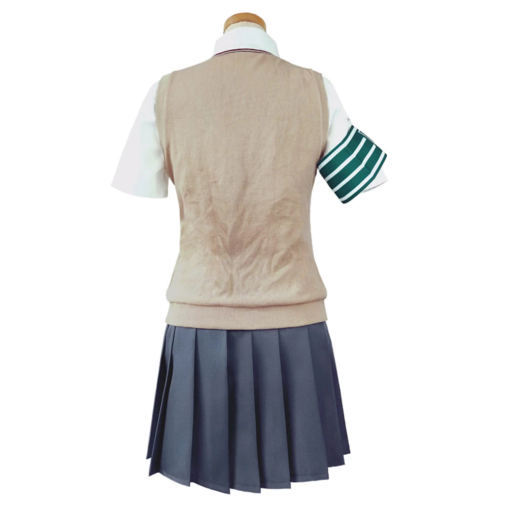 Anime A Certain Scientific Railgun Misaka Mikoto/Shirai Kuroko Uniforme Scolaire Jupe Tenue Halloween Carnaval Cosplay Costume 5 Anime A Certain Scientific Railgun Misaka Mikoto/Shirai Kuroko Uniforme Scolaire Jupe Tenue Halloween Carnaval Cosplay Costume – Image 3