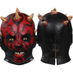 Star Wars: Darth Maul Masque En Latex Cosplay Costume -Newcossky 9948d9e5fcfaf9cf7d0a34e29e660a87
