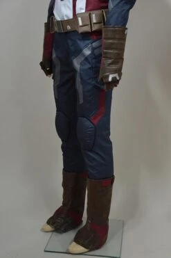 Avengers 3 : L'ère D'Ultron Captain America Steve Rogers Uniforme Cosplay Costume -Newcossky Avengers L ere d Ultron Captain America Steve Rogers Uniforme Cosplay Costume 7