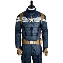Captain America 2 The Winter Soldier Uniform De Steve Rogers Cosplay Costume -Newcossky Captain America 2 The Winter Soldier Uniform de Steve Rogers Cosplay Costume 10