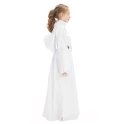 Enfant Star Wars Princesse Leia Robe Enfant Cosplay Costume -Newcossky EnfantStarWarsPrincesseLeiaRobeEnfantCosplayCostume 4