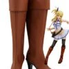 Fairy Tail Lucy Bottes Cosplay Chaussures