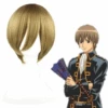 Gintama Okita Sougo Cosplay Perruque -Newcossky Gintama Okita Sougo Cosplay Perruque