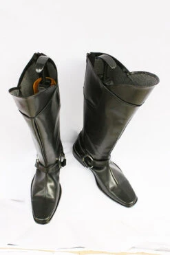 Hakuoki Harada Sanosuke Botte Cosplay Chaussures -Newcossky Hakuoki Harada Sanosuke Botte Cosplay Chaussures 2
