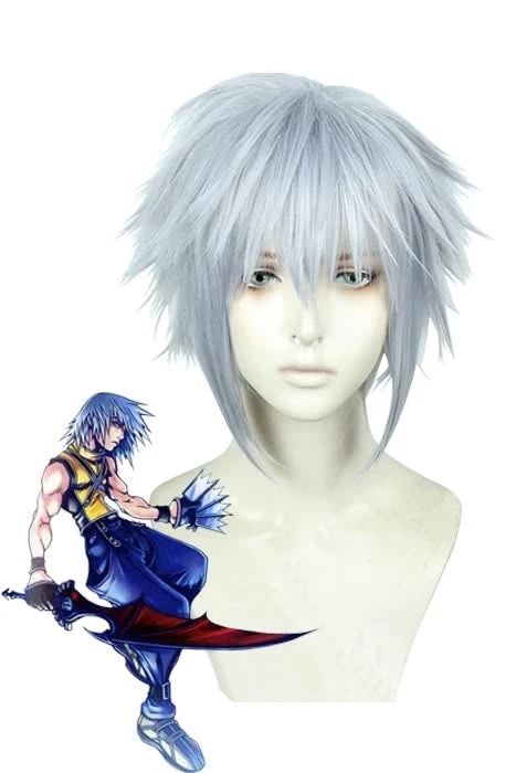 Kingdom Hearts Riku Cosplay Perruque 3 Kingdom Hearts Riku Cosplay Perruque