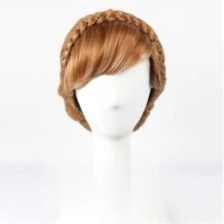 La Reine Des Neiges Frozen Anna Cosplay Perruque Ver.2 -Newcossky La Reine des neiges Frozen Anna Cosplay Perruque Ver 3