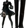 NieR/ Nier : Automata 2B Bottes Cosplay Chaussures -Newcossky NieR Nier Automata 2B Bottes Cosplay Chaussures