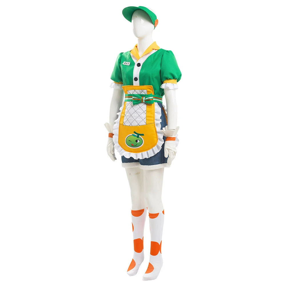 Overwatch D.VA Mei-Ling Zhou MEI Honeydew Skin Cosplay Costume 5 Overwatch D.VA Mei-Ling Zhou MEI Honeydew Skin Cosplay Costume – Image 3