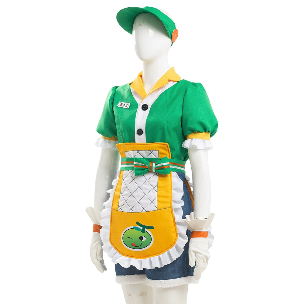 Overwatch D.VA Mei-Ling Zhou MEI Honeydew Skin Cosplay Costume 9 Overwatch D.VA Mei-Ling Zhou MEI Honeydew Skin Cosplay Costume – Image 7