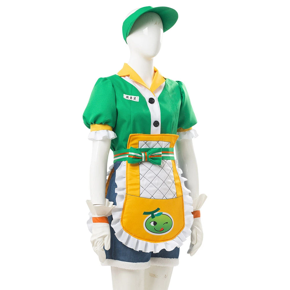 Overwatch D.VA Mei-Ling Zhou MEI Honeydew Skin Cosplay Costume 10 Overwatch D.VA Mei-Ling Zhou MEI Honeydew Skin Cosplay Costume – Image 8