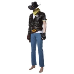 Overwatch Jesse Mccree Deadlock McCree Skin Cosplay Costume -Newcossky Overwatch Jesse Mccree Deadlock McCree Skin Cosplay Costume 3