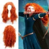 Rebelle Princesse Merida Cosplay Perruque -Newcossky Rebelle Princesse Merida Cosplay Perruque