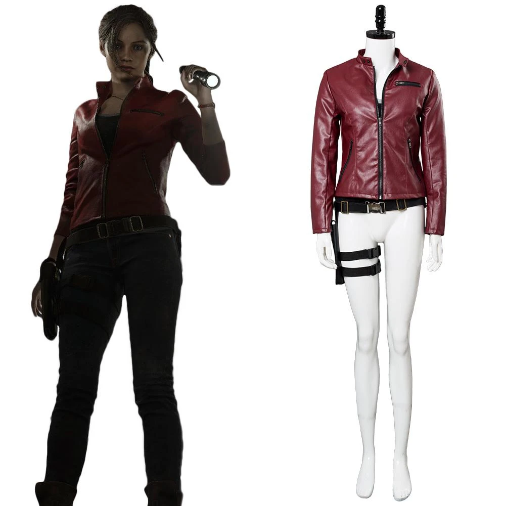 Resident Evil 2 Remake Claire Redfield Cosplay Costume 3 Resident Evil 2 Remake Claire Redfield Cosplay Costume