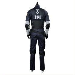 Resident Evil 2 Remake Leon Scott Kennedy Cosplay Costume -Newcossky Resident Evil 2 Remake Leon Scott Kennedy Cosplay Costume 4