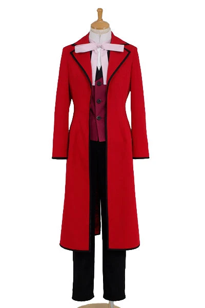 Black Butler Shinigami Grell Sutcliff Cosplay Costume 3 Black Butler Shinigami Grell Sutcliff Cosplay Costume