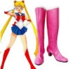 Sailor Moon Tsukino Usagi Cosplay Chaussures -Newcossky Sailor Moon Usagi Tsukino