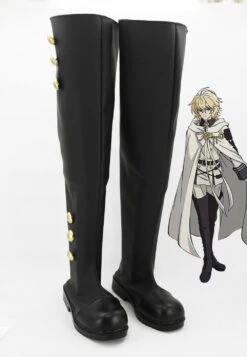 Seraph Of The End Ferid Bathory Botte Cosplay Chaussures