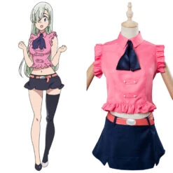 Seven Deadly Sins Elizabeth Liones Cosplay Costume