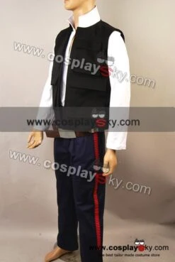 Star Wars ANH A New Hope Han Solo Costume De Coaplay -Newcossky Star Wars ANH A New Hope Han Solo Costume Vest Shirt Pants 3 ab70eb38 6079 4c44 9c94 afb449918a3f
