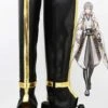 Touken Ranbu Tsurumaru Kuninaga Botte Cosplay Chaussures Version Noire -Newcossky Touken Ranbu Tsurumaru Kuninaga Botte Cosplay Chaussures Version Noire