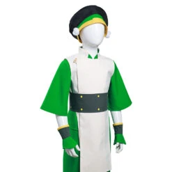 Avatar: The Last Airbender Toph Bengfang Costume Enfant Cosplay Costume -Newcossky a44d073d965a2025e836475e6508352a