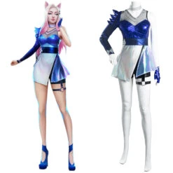 League Of Legends LOL KDA All Out Ahri Cosplay Costume