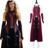 WandaVision Scarlet Witch Wanda Tenue Cosplay Costume -Newcossky abea0fbbe087bb15c248c8b7101a12b4