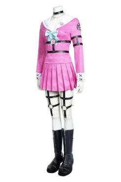Danganronpa V3 Killing Harmony Miu Iruma Cosplay Costume Robe Halloween Carnaval -Newcossky ac43a84e0b554d68f42e2d678427eef3