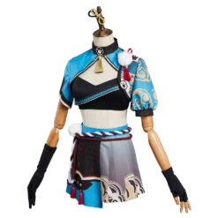 Genshin Impact Miss Hina Goro Robe Cosplay Costume Design Original-Cossky -Newcossky adb2506b28845b34777f3c65f1c634a4