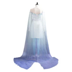 La Reine Des Neiges 2 Frozen 2 Elsa Ahtohallan Robe Blanche Cosplay Costume -Newcossky afa97d2e8bddaf36186a12123fae9973