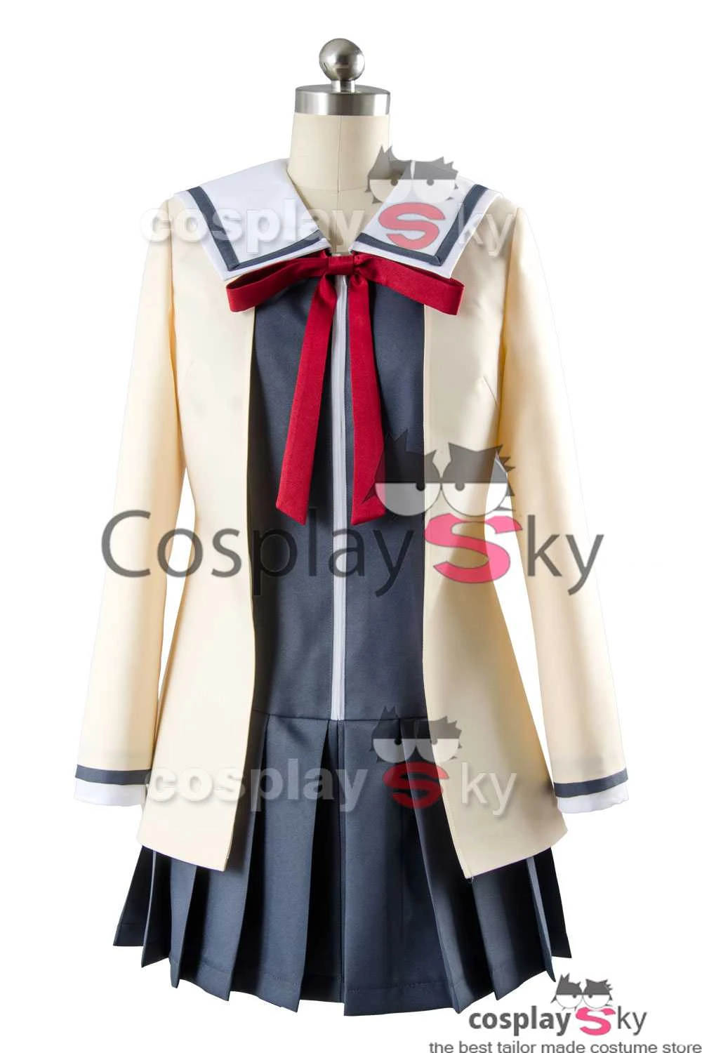 Aho Girl Yoshiko Hanabatake Uniforme D'Ecole De Fille Cosplay Costume – Image 2