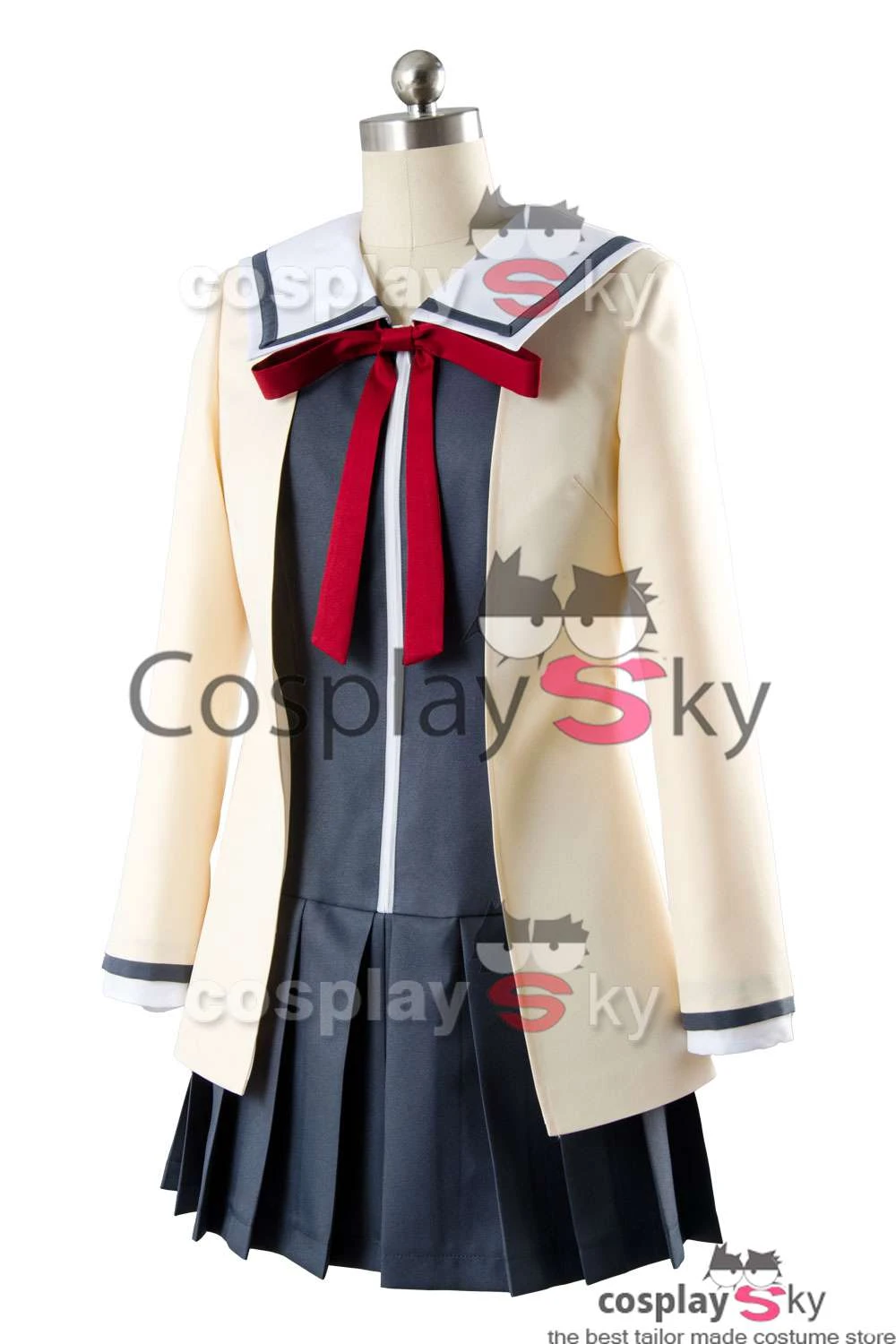 Aho Girl Yoshiko Hanabatake Uniforme D'Ecole De Fille Cosplay Costume – Image 4
