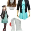 Amnesia The Heroine Cosplay Costume + Perruque + Chaussures -Newcossky amne